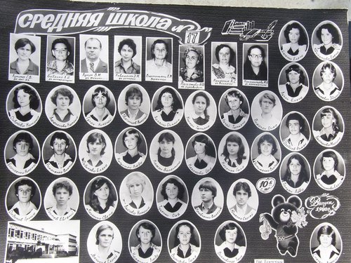 Выпуск 1980 класс 10Б школы №17